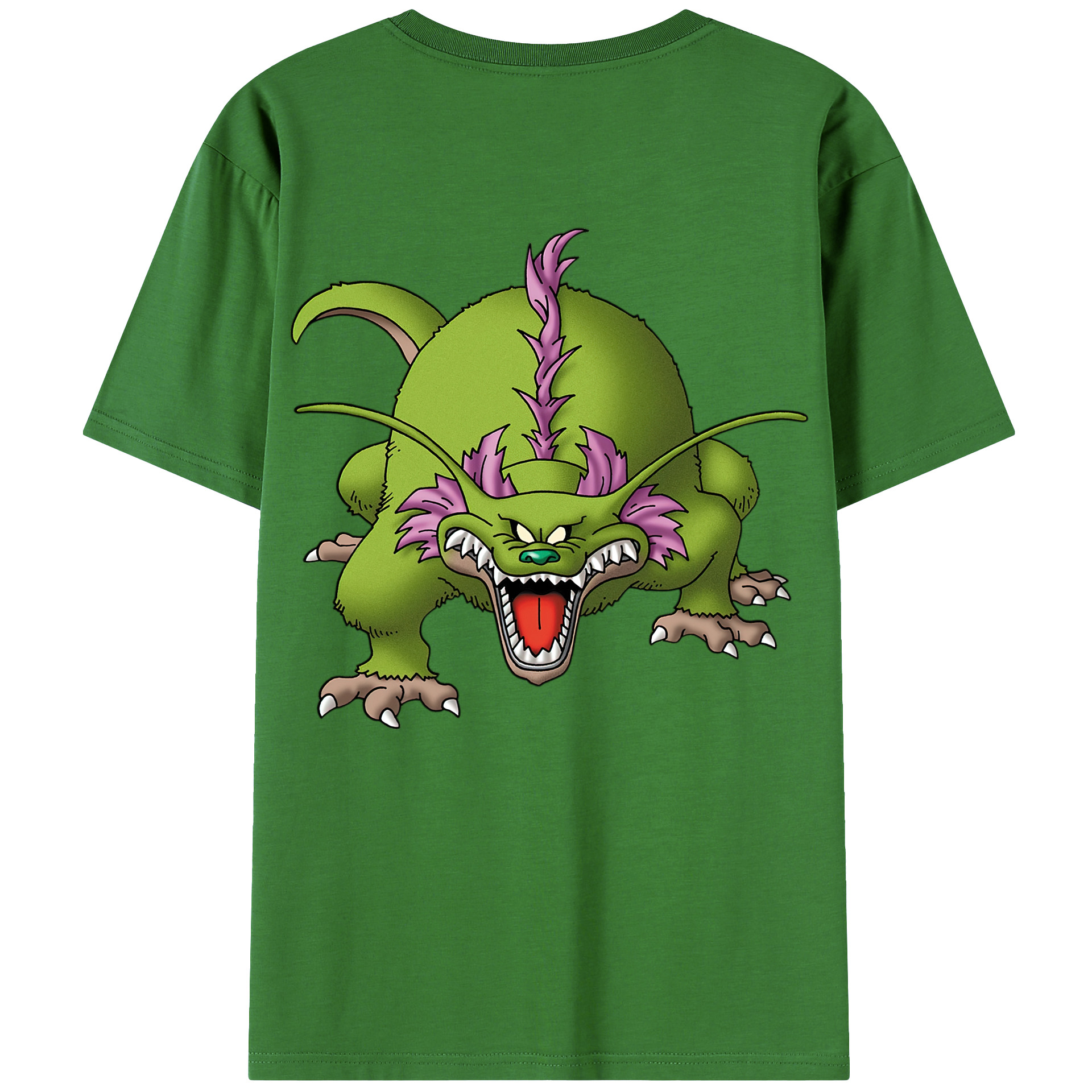 （画像用） ドラゴンクエスト Doragon Kuesuto Dragon Quest レディース半袖Tシャツ(バックプリント)